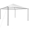 vidaXL havepavillon 4x4x3 m 180 g/m² hvid - Festtelte & havepavilloner