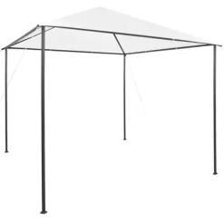 vidaXL havepavillon 3x3x2,9 m 180 g/m² hvid - Festtelte & havepavilloner