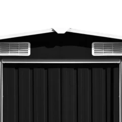 vidaXL haveskur 257x997x178 cm galvaniseret stål antracitgrå - Skure & Redskabsskure