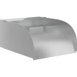 vidaXL havespringvand med LED-lys 30x34x14 cm rustfrit stål 304 - Fontæner