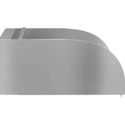 vidaXL havespringvand med LED-lys 30x34x14 cm rustfrit stål 304 - Fontæner