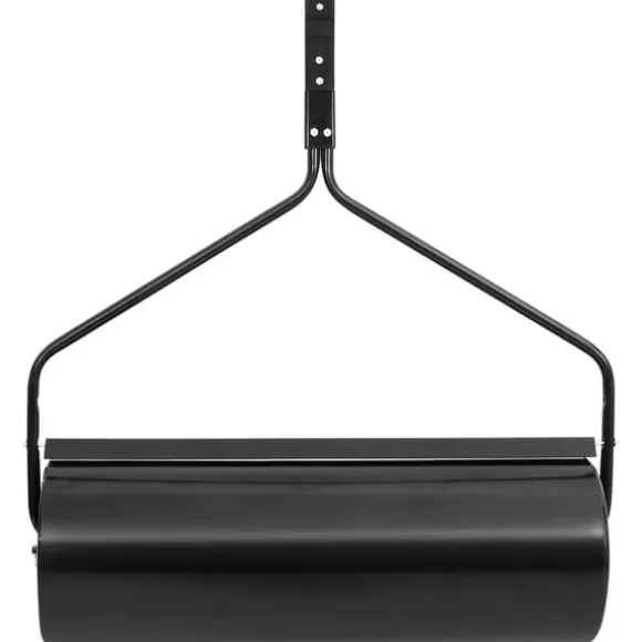 vidaXL havetromle 63 l jern sort