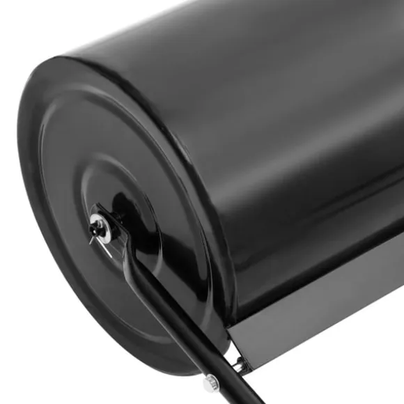 vidaXL havetromle 63 l jern sort