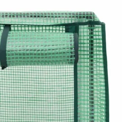 vidaXL højbed med drivhusovertræk 80x40x123 cm rattan-look