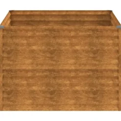 vidaXL højbed 100x100x69 cm cortenstål - Plantekrukker