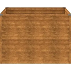 vidaXL højbed 100x100x69 cm cortenstål - Plantekrukker