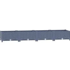 vidaXL højbed 160x40x23 cm polypropylen - Plantekrukker