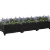 vidaXL højbed 120x40x23 cm polypropylen - Plantekrukker