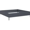 vidaXL højbed 100x100x26 cm stål antracitgrå