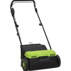 vidaXL 2-i-1 elektrisk plænelufter 1500 W