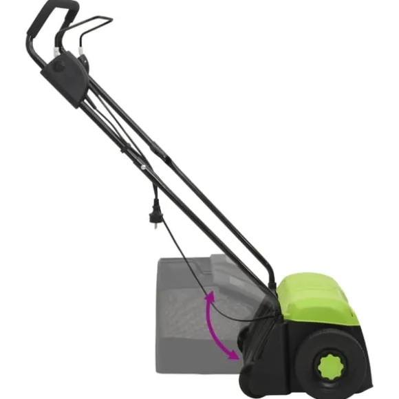 vidaXL 2-i-1 elektrisk plænelufter 1500 W