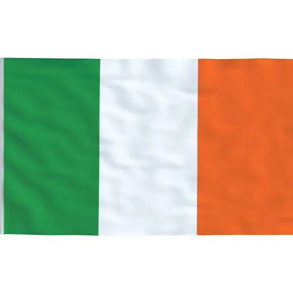 vidaXL Irlands flag 90x150 cm