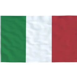 vidaXL italiensk flag 90x150 cm