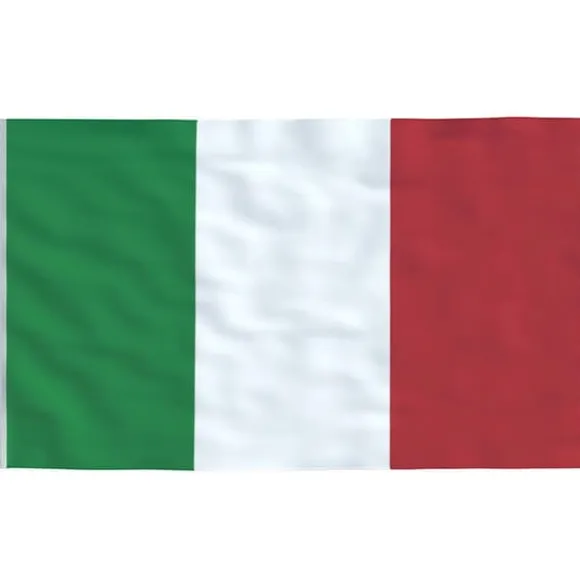 vidaXL italiensk flag 90x150 cm - Flag & vimpler