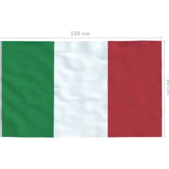 vidaXL italiensk flag 90x150 cm - Flag & vimpler