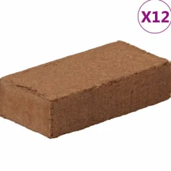 vidaXL kokosblokke 12 stk. 650 g pr. stk. 7,8 kg i alt