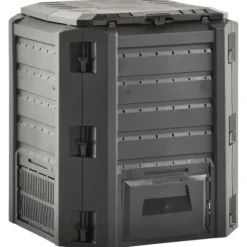 vidaXL kompostbeholder 380 l sort - Kompostbeholdere
