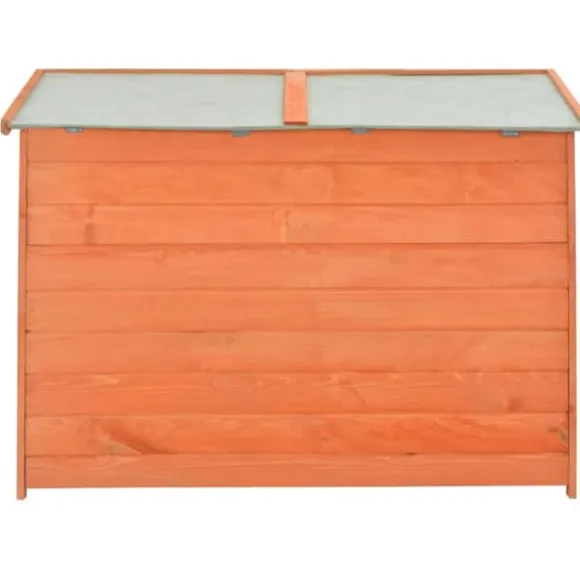 vidaXL opbevaringsskur til haven 120x50x91 cm træ - Skure & Redskabsskure