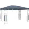 vidaXL pavillon 400 x 300 cm antracitgrå - Festtelte & havepavilloner