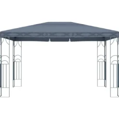 vidaXL pavillon 400 x 300 cm antracitgrå - Festtelte & havepavilloner