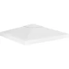 vidaXL pavillontopdække i 2 lag 3x3 m 310 g/m² hvid - Festtelte & havepavilloner – tage