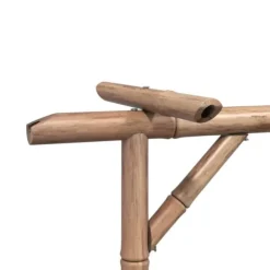 vidaXL pergola 385x40x205 cm bambus - Havebuer, espalierer & pergolaer