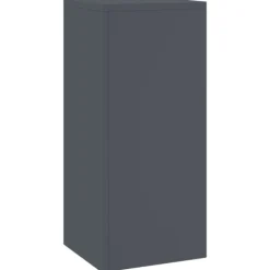 vidaXL Planteholdere 2 pcs Antracit 24 x 24 x 55 cm Stål