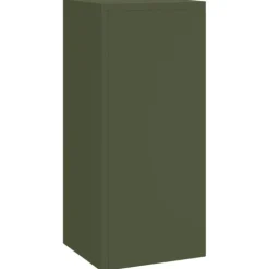 vidaXL Planteholdere 3 pcs Olivengrøn 24 x 24 x 75 cm Stål
