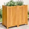 vidaXL plantekasse med for 84x42x75 cm massivt akacietræ - Plantekrukker