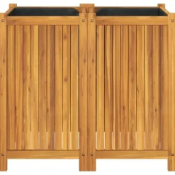 vidaXL plantekasse med for 84x42x75 cm massivt akacietræ - Plantekrukker