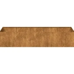 vidaXL plantekasse rustfarvet 200x80x40 cm forvitringsstål