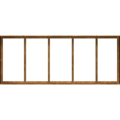 vidaXL plantekasse rustfarvet 200x80x40 cm forvitringsstål