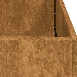 vidaXL plantekasse rustfarvet 200x80x40 cm forvitringsstål