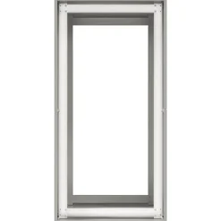 vidaXL plantekasse 40x80x80 cm rustfrit stål