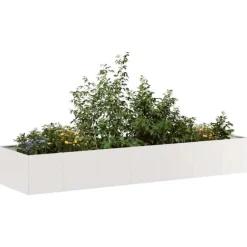 vidaXL plantekasse 280x80x40 cm rustfrit stål