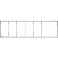 vidaXL plantekasse 280x80x40 cm rustfrit stål