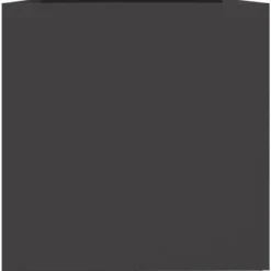 vidaXL plantekasse 62x47x46 cm koldvalset stål sort - Plantekrukker
