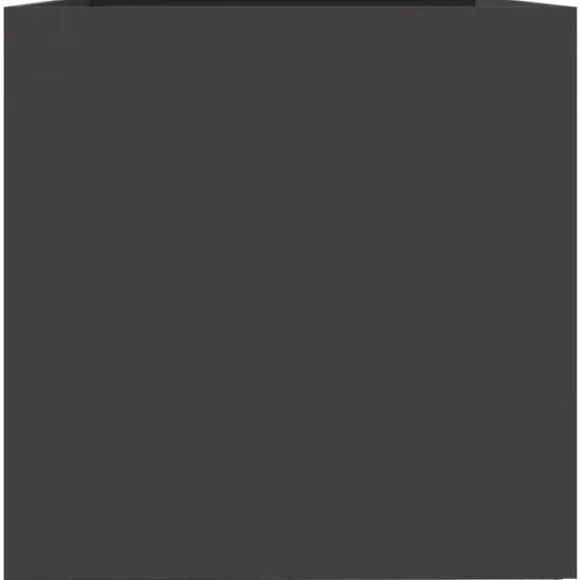 vidaXL plantekasse 62x47x46 cm koldvalset stål sort - Plantekrukker