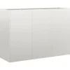 vidaXL plantekasse 120x40x80 cm rustfrit stål