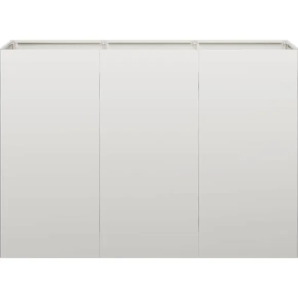 vidaXL plantekasse 120x40x80 cm rustfrit stål
