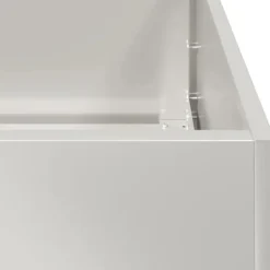 vidaXL plantekasse 120x40x80 cm rustfrit stål