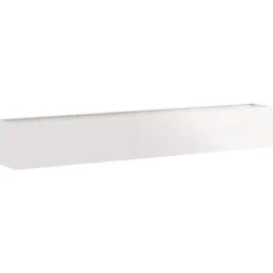vidaXL plantekasse 280x40x40 cm rustfrit stål