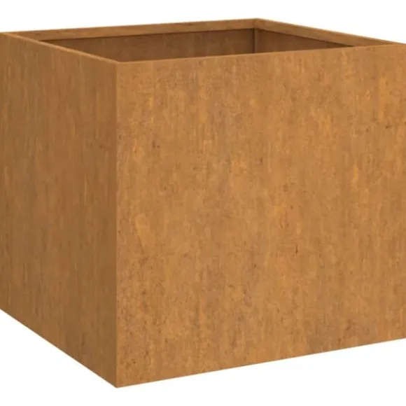 vidaXL plantekasser 2 stk. 42x40x39 cm cortenstål - Plantekrukker