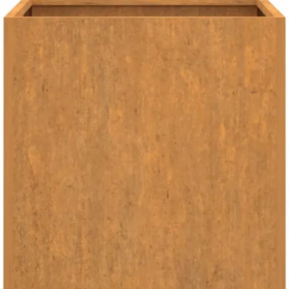 vidaXL plantekasser 2 stk. 42x40x39 cm cortenstål - Plantekrukker
