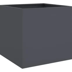 vidaXL plantekasser 2 stk. 49x47x46 cm koldvalset stål antracitgrå - Plantekrukker