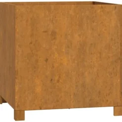 vidaXL plantekasser med ben 2 stk. 49x47x50 cm cortenstål rustfarvet - Plantekrukker