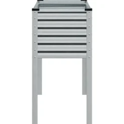 vidaXL plantekrukke 100x41x90 cm galvaniseret stål