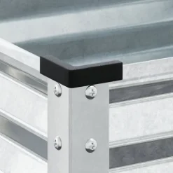 vidaXL plantekrukke 100x41x90 cm galvaniseret stål