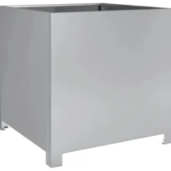 vidaXL plantekrukke 50x50x50 cm galvaniseret stål