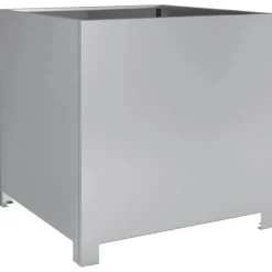 vidaXL plantekrukke 50x50x50 cm galvaniseret stål